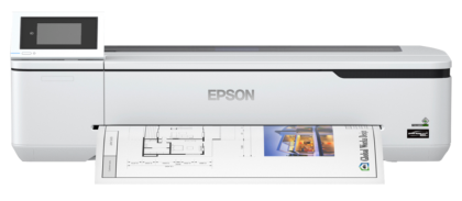 Plotter Epson SureColor SC-T2100 24 inch, A1, FARA STAND, 2.400 x 1.200 DPI, RAM 1GB, USB, retea, Wi-Fi, cartuşe de cerneală individuale