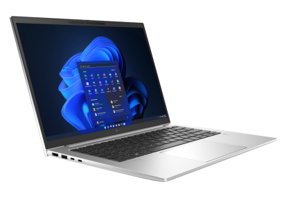 Laptop HP EliteBook 840 G9, Procesor 12th Generation Intel Core I7 1255U up to 4.7GHz, 14" WUXGA(1920x1200)anti-glare 400nits, ram 16GB(1x16GB)4800GHz DDR5, 512GB SSD M.2 PCIe NVMe, Intel Iris Xe Graphics, culoare Silver, Windows11 Pro
