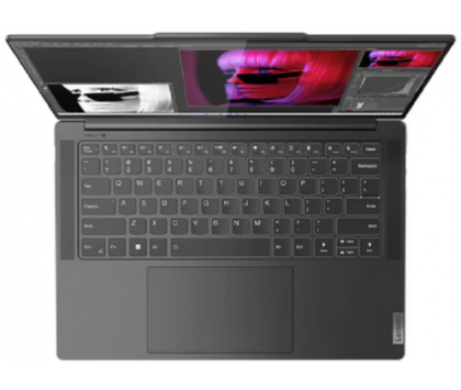 Laptop Lenovo Yoga Pro 9 14IRP8, Procesor 13th Generation Intel Core I7 13705H up to 5GHz, 14.5" 3K (3072x1920) IPS 400nits glossy, ram 32GB soldered 6400MHz LPDDR5x, 1TB SSD M.2 PCIe NVMe, NVIDIA GeForce RTX™ 4050 6GB GDDR6, culoare Grey, Windows11 Home