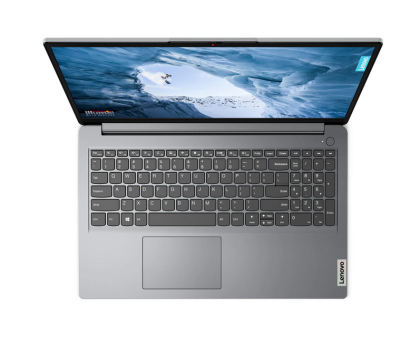 Laptop Lenovo IdeaPad 1 15IGL7, Procesor Intel Celeron N4020 up to 2.8GHz, 15.6" HD (1366x768) TN 220nits anti-glare, ram 8GB 2400MHz DDR4, 256GB SSD M.2 PCIe NVMe, Intel UHD Graphics 600, culoare Grey, DOS