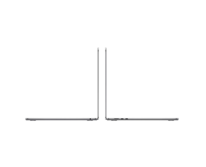 Laptop Apple MacBook Air 15.3", Procesor Apple M2  CPU cu 8 nuclee, GPU cu 10 nuclee, 15.3"(2880 x 1864) Retina 500nits, ram 8GB, 256GB SSD, RO, culoare Space Grey, macOS Ventura