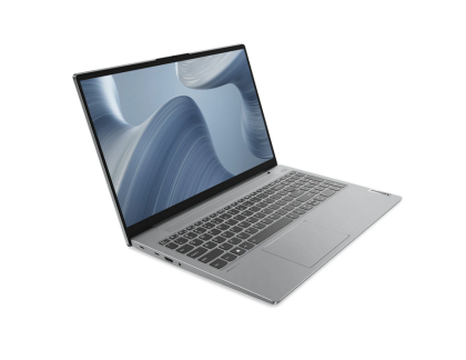 Laptop Lenovo IdeaPad 5 15IAL7, Procesor 12th Generation Intel Core I7 1260P up to 4.7GHz, 15.6" FHD (1920x1080) IPS 300nits anti-glare, ram 16GB soldered 3200MHz DDR4, 512GB SSD M.2 PCIe NVMe, Intel Iris Xe Graphics, culoare Grey, Dos