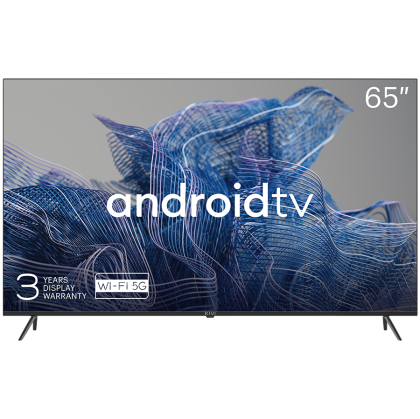 65', UHD, Google Android TV, Black, 3840x2160, 60 Hz, , 2x12W, 111 kWh/1000h , BT5, HDMI ports 4, 24 months