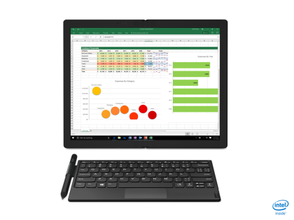 Laptop Lenovo ThinkPad X1 Fold Gen1, Procesor Intel Core i5 L16G7 up to 3.0GHz, 13.3" QXGA (2048x1536) Folding OLED 300nits anti- fingerprint, Touch, ram 8GB soldered 4266 LPDDR4x, 1TB SSD PCIe NVMe, Intel UHD Graphics, culoare Black, Windows11 Pro