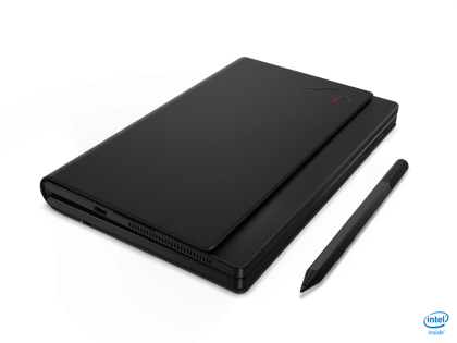 Laptop Lenovo ThinkPad X1 Fold Gen1, Procesor Intel Core i5 L16G7 up to 3.0GHz, 13.3" QXGA (2048x1536) Folding OLED 300nits anti- fingerprint, Touch, ram 8GB soldered 4266 LPDDR4x, 512GB SSD PCIe NVMe, Intel UHD Graphics, culoare Black, Windows11 Pro