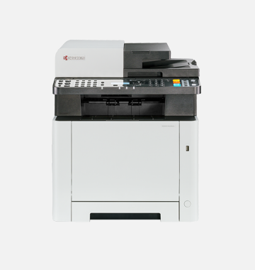 Pachet promo cu imprimanta multifunctionala laser color A4, Kyocera ECOSYS MA2100cwfx si  tonere Kyocera Integral TK 5440 pentru 3600 de pagini.