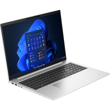 Laptop HP EliteBook 860 G10, Procesor 13th Generation Intel Core i5 1335U up to 4.6GHz, 16" WUXGA (1920x1200) IPS anti-glare 400nits, ram 16GB (2x8GB) 4800MHz DDR5, 512 SSD M.2 PCIe NVMe, Intel Iris Xᵉ Graphics, culoare Silver, Windows11 Pro