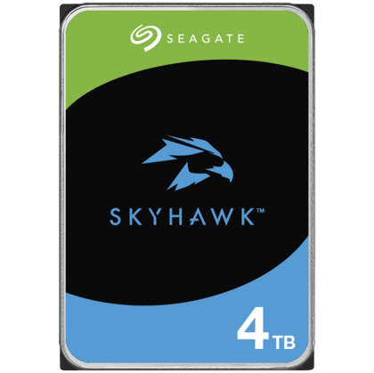 HDD Video Surveillance SEAGATE SkyHawk 4TB SMR, 3.5'', 256MB, SATA, RV Sensors, Rescue Data Recovery Services 3 ani, TBW: 180, Health Management-EOL->ST4000VX016
