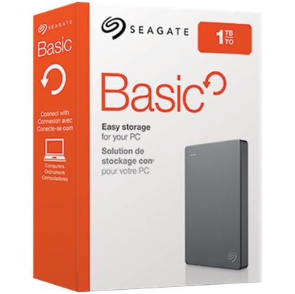 HDD Extern SEAGATE Basic Portable Drive 1TB, 2.5'',USB 3.0, 170g