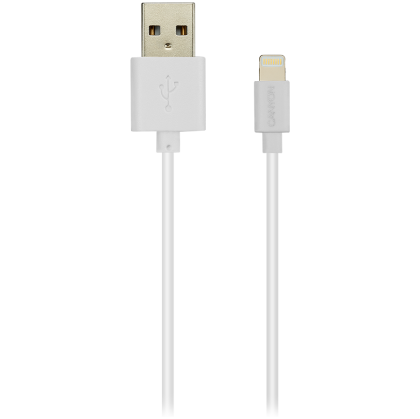 CANYON MFI-1, CNS-MFICAB01W Ultra-compact MFI Cable, certified by Apple, 1M length, 2.8mm , White color