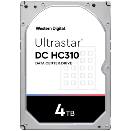 HDD Server WD Ultrastar DC HC310 4TB 512n SE, 3.5’’, 256MB, 7200 RPM, SATA, SKU: 0B35950
