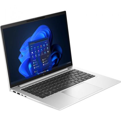 Laptop HP EliteBook 840 G10, Procesor 13th Generation Intel Core i5 1340P up to 4.6GHz, 14" WUXGA (1920x1200) LED UWVA anti-glare 250 nits, ram 16GB(1x16GB)5200MHz DDR5, 512GB SSD M.2 PCIe NVMe, Intel UHD Graphics, culoare Silver, Windows11 Pro