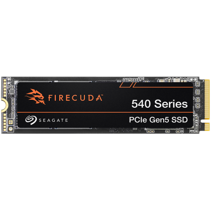 SSD SEAGATE FireCuda 540 2TB M.2 2280-D2 PCIe Gen5 x4 NVMe 2.0, Read/Write: 10000/10000 MBps, IOPS 1490K/1500K, TBW 2000, Rescue Recovery 3 ani