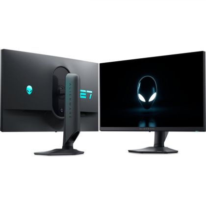 Monitor LED Dell Alienware AW2724DM, 27" QHD (2560x1440), Fast IPS, 400nits, 1ms, 180Hz, culoare black