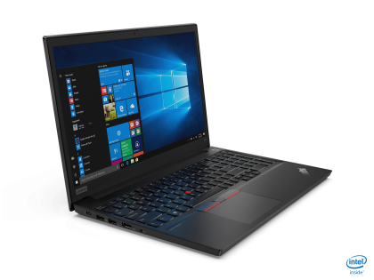 Laptop Lenovo ThinkPad E15, Intel Core (10th Gen) I7-10510U, 15.6" FHD, RAM 16GB, SSD 512GB, RX560-dedicata, Culoare: Black, DOS