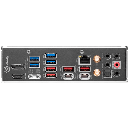 MSI MAG Z790 TOMAHAWK WIFI DDR4, ATX, Socket LGA 1700, Dual Channel DDR4 5333+(OC)MHz, 2x PCIe x16 slots, 4x M.2 slots, 1x HDMI, 1x DP, 2x USB 3.2 Gen1, 1x USB 3.2 Gen2, 4x USB 2.0, Type-C, 7.1 HD Audio, 2.5Gbps LAN