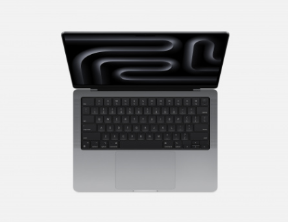 Laptop Apple MacBook Pro 14", Procesor Apple M3, CPU cu 8 nuclee, GPU cu 10 nuclee, 16 nuclee Neural Engine, 14.2"(3024 x 1964) Liquid Retina XDR 1000nits, ram 8GB, 512GB SSD, tastatura INT, culoare grey, macOS Sonoma