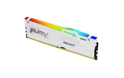 Kingston DRAM 32GB 5600MT/s DDR5 CL40 DIMM FURY Beast White RGB XMP EAN: 740617333893