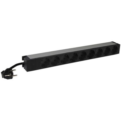 Legrand PDU 19'' 9 outlets German standard with power indicator, 3m power supply cord with 16A