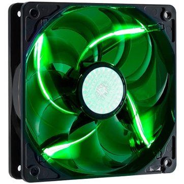 Cooling System COOLER MASTER Case Fan PC 120x120x25 mm, SickleFlow, w. 4 LED green, rifle bearing "R4-L2R-20AG-R2"