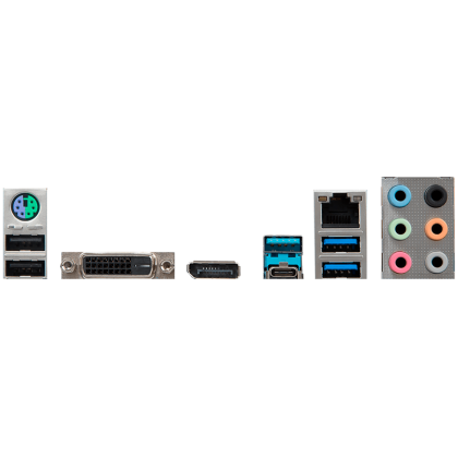 MSI Main Board Desktop B360 (S1151, DDR4, USB3.1, USB2.0, SATA III, M.2, DisplayPort, DVI-D - Requires Processor Graphics, 8-Channel(7.1) HD Audio with Audio Boost, Intel I219-V Gigabit LAN) ATX Retail