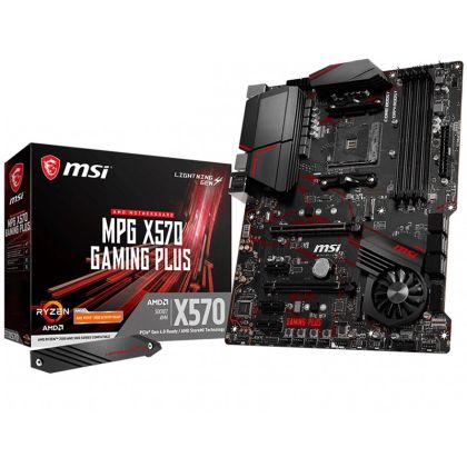 MSI Main Board Desktop X570 (SAM4, 4xDDR4, 1xPCI-Ex16, 1xPCI-Ex4, 3xPCI-Ex1, 6xSATA III, 2xM2, RAID, HDMI, USB3.2, USB2.0, GLAN) ATX Retail