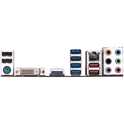 GIGABYTE Main Board Desktop B450 AORUS M ((SAM4, 4xDDR4, 1xPCI-Ex16, 1xPCIEX4, 1xPCI-Ex1, USB3.1, USB2.0, 6xSATA III, 1xM.2, 7.1Audio, DVI-D, HDMI, GLAN) mATX Retail