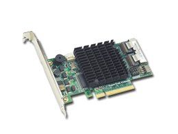 RAID Controller PROMISE Background Initialization Internal SuperTrak (PCI Express X8, SAS/Serial ATA II-300) (RAID levels: 0, 1, 10)