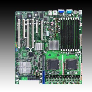 MB Server 2xSocket-771 ASUS i5000P (Extended ATX,FSB 1333MHz,8DDR2 FBDIMM,VGA,2xGbitLAN,Serial ATA II/300-RAID,Serial ATA II/300) DSBF-DE - 45nm CPUs support, ret