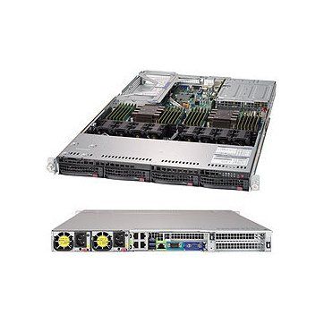 1U Ultra, 4 Hot-swap 3.5" drive bays w/ 2 Xeon Scalable Processors support, C621 chipset, 750W PS (redundant, Platinum), 4x GbE