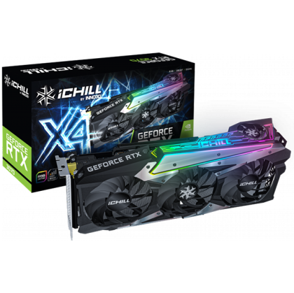 INNO3D Video Card NVIDIA GeForce RTX 3070 iChill X4 LHR, 8GB 256bit GDDR6, 1785 / 19G, PCI-E 4, 3x DP, HDMI, 3 fan 2.7 slot