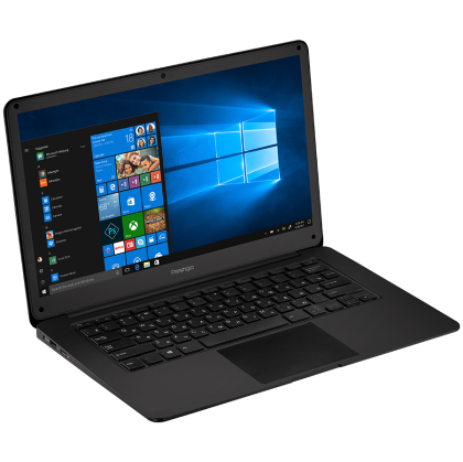 Prestigio SmartBook 141 C2, 14.1" (1920*1080) IPS (anti-Glare), Windows 10 Pro, up to 2.4GHz DC Intel Celeron N3350, 4GB DDR, 32GB Flash, BT 4.0, WiFi, Mini HDMI, HDD 2.5'' slot, RJ45 port, 0.3MP Cam, EN kbd, 5000mAh, 7.4V bat, Slate grey