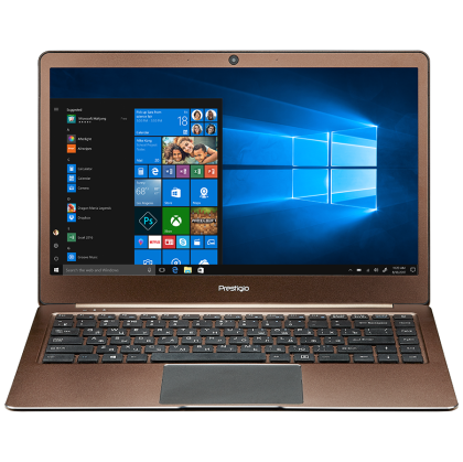 Prestigio SmartBook 141S, 14.1"(1920*1080) IPS (anti-Glare), Windows 10 Home, up to 2.4GHz DC Intel Celeron N3350, 3GB DDR, 32GB Flash, BT 4.0, WiFi, Micro HDMI, SSD slot(M.2), 0.3MP Cam, EN kbd, 5000mAh, 7.4V bat, Dark Brown