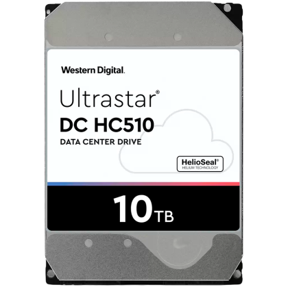 HDD Server WD/HGST Ultrastar 10TB DC HC510, 3.5’’, 256MB, 7200 RPM, SATA 6Gbps, 512E SE, SKU: 0F27454, 0F27606