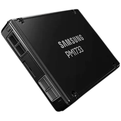 SAMSUNG PM1733 EVT2 3.84TB Enterprise SSD, 2.5'' 7mm, PCle Gen4 x4/dual port x2, Read/Write: 7000/3800 MB/s, Random Read/Write IOPS 1500K/135K