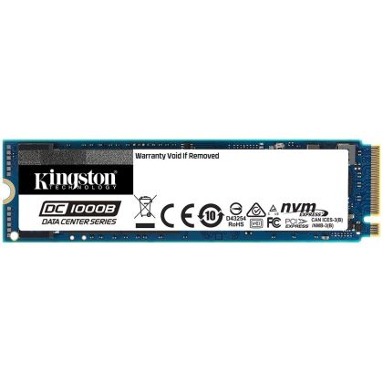 KINGSTON DC1000B 960GB Enterprise SSD, M.2 2280, PCIe NVMe Gen3 x4, Read/Write: 3400 / 925 MB/s, Random Read/Write IOPS 199K/25K