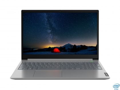Laptop Lenovo ThinkBook 15-IIL, Procesor Intel Core I7-1065 up to 3.90GHz, 15.6" FHD (1920x1080) IPS 250nits Anti-glare, ram 16GB 2666MHz DDR4, 512GB SSD M.2 PCIe NVMe, Intel Iris® Plus Graphics, culoare Mineral Grey,+ Windows 10Pro licenta electronica