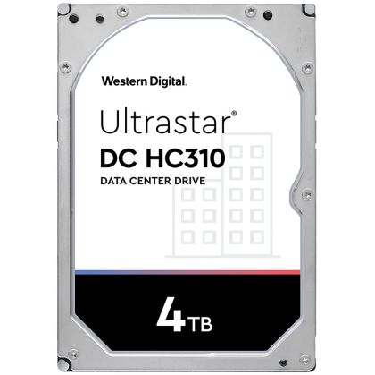 HDD Server WD Ultrastar DC HC310 4TB 512n SE, 3.5’’, 256MB, 7200 RPM, SAS, P3, SKU: 0B35919