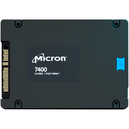 Micron 7400 MAX 800GB NVMe U.3 (7mm) Non-SED Enterprise SSD [Single Pack], EAN: 649528925916