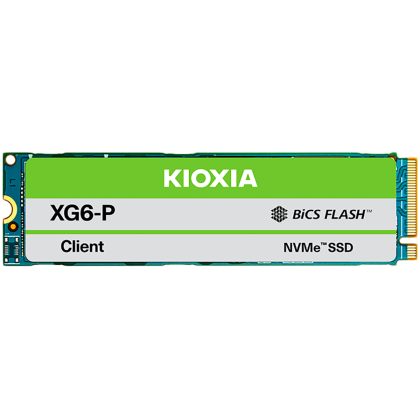 SSD KIOXIA XG6-P 2048GB PCIe Gen3 x4 (32GT/s) NVMe 1.3a, 96 layers BiCS Flash TLC, M.2 2280-S2 Single-sided, Read/Write: 3180/2920 MBps
