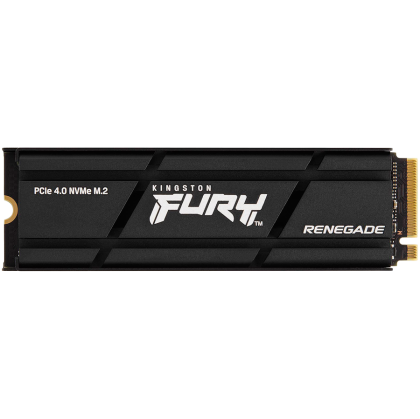 KINGSTON FURY Renegade 4TB SSD with Heatsink, M.2 2280, PCIe 4.0 NVMe, Read/Write 7300/7000MB/s, Random Read/Write: 1000K/1000K IOPS