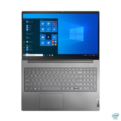 Laptop Lenovo ThinkBook 15 G2 ITL, Procesor 11th Generation Intel Core i3 1115G4 up to 4.1GHz, 15.6" FHD (1920x1080) IPS 250nits anti-glare, ram 8GB soldered 3200MHz DDR4, 256GB SSD M.2 PCIe NVMe, Intel UHD Graphics, culoare Grey,Windows10 Pro Educational