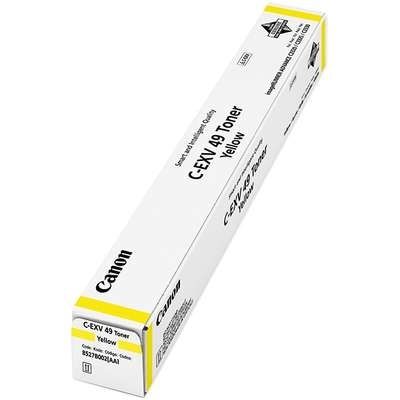 Toner original  Canon C-EXV49Y,culoare yellow pentru CANON IR C3320/C3320i/3325i/C3330i/C3520i/C3525i/C3530i, capacitate 19.000 pagini