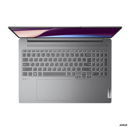 Laptop Lenovo IdeaPad Pro 5 16APH8, Procesor AMD Ryzen 7 7840HS up to 5.1GHz, 16" 2.5K (2560x1600) IPS 350nits anti-glare,  ram 32GB soldered 6400MHz LPDDR5x, 1TB SSD M.2 PCIe NVMe, NVIDIA GeForce RTX 4050 6GB GDDR6, culoare Grey, DOS