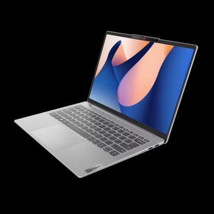 Laptop Lenovo IdeaPad Slim 5 14IAH8, Procesor 12th Generation Intel Core i5 12450H up to 4.4GHz, 14" WUXGA (1920x1200) OLED 400nits glossy,  ram 16GB soldered 4800MHz LPDDR5, 512GB SSD M.2 PCIe NVMe, Intel UHD Graphics, culoare Grey, DOS