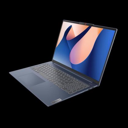 Laptop Lenovo IdeaPad Slim 5 16IAH8, Procesor 12th Genetration Intel Core i5 12450H up to 4.4GHz, 16" WUXGA (1920x1200) IPS 300nits anti-glare, ram 16GB soldered 4800MHz LPDDR5, 1TB SSD M.2 PCIe NVMe, culoare Blue, DOS