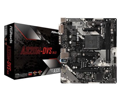 MB AMD AM4 ASROCK A320M-DVS R4.0