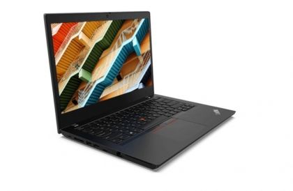 Laptop Lenovo ThinkPad L14 Gen 1 (Intel), Procesor 10th Generation Intel Core i5-10210U up to 4.20GHz, 14" FHD (1920x1080) IPS 250nits Anti-glare, ram 8GB 2666MHz DDR4, 256GB SSD M.2 PCIe NVMe, Intel UHD Graphics, culoare Black, Windows 10 Pro 