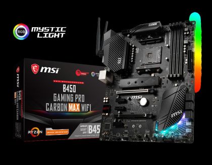 MB AMD B450 GAMING PRO CARBON MAX WIFI