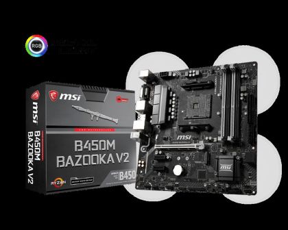 MB AMD B450 MSI B450M BAZOOKA V2